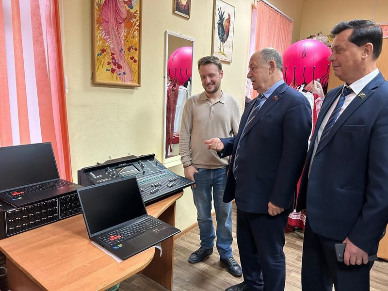 Дом культуры «Верея» получил новое оборудование на 1,5 млн рублей