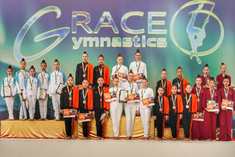 Два золота из Алматы. Наро-Фоминские гимнастки выиграли международный турнир