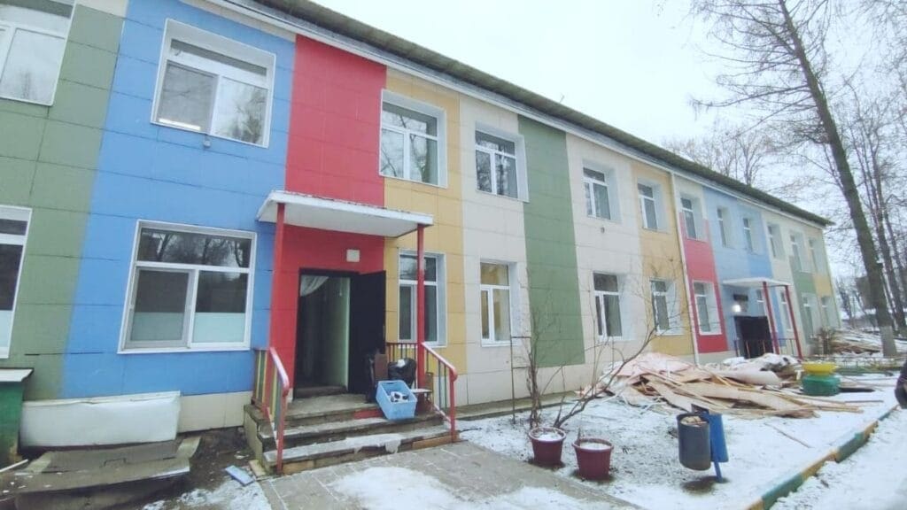 Ремонт дошкольного отделения Апрелевской школы №1 завершат к 1 сентября