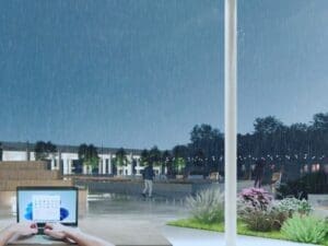 Реконструкция Молодежной площади в Наро-Фоминске к 100-летию города