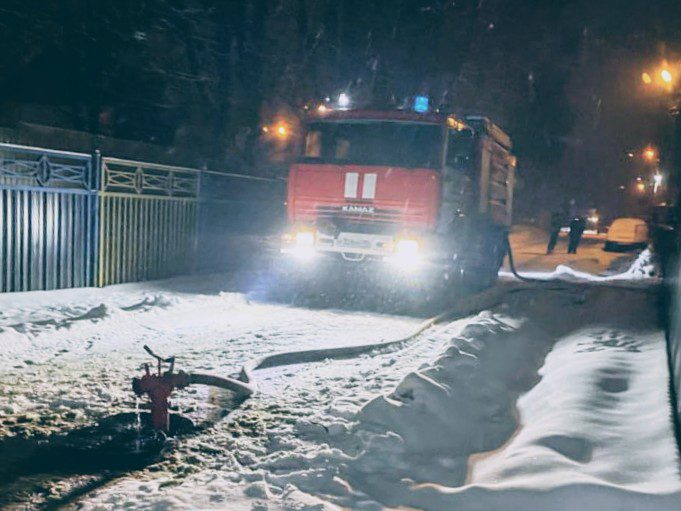 Крупный пожар в Наро-Фоминске: Две семьи с детьми остались без крова