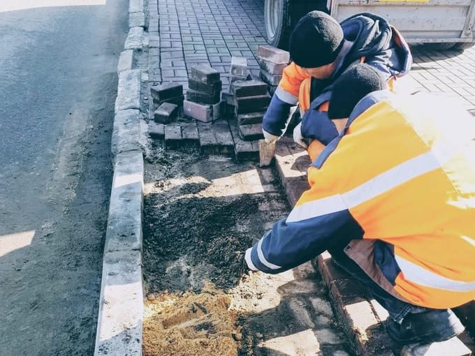 Апрелевка преображается: новые парковки и тротуары во дворах