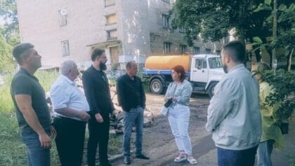 Осушение подвалов на улице Шибанкова и благоустройство улиц в Наро-Фоминске