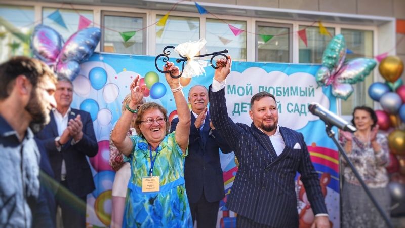 В Апрелевке после капремонта торжественно открыли детский сад № 43