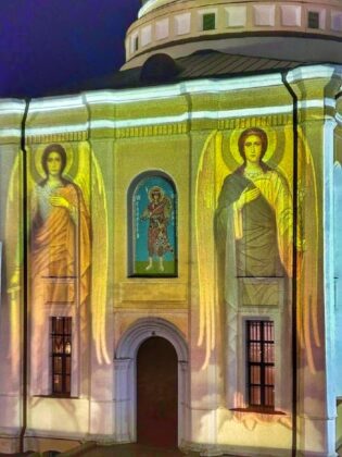 Никольский собор Наро-Фоминска получил новую подсветку. Фото: Администрация Наро-Фоминского округа