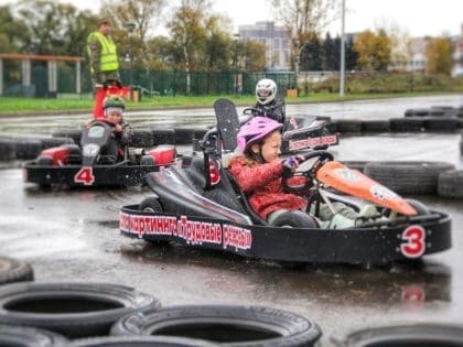 Открытие школы картинга в Наро-Фоминском округе для детей