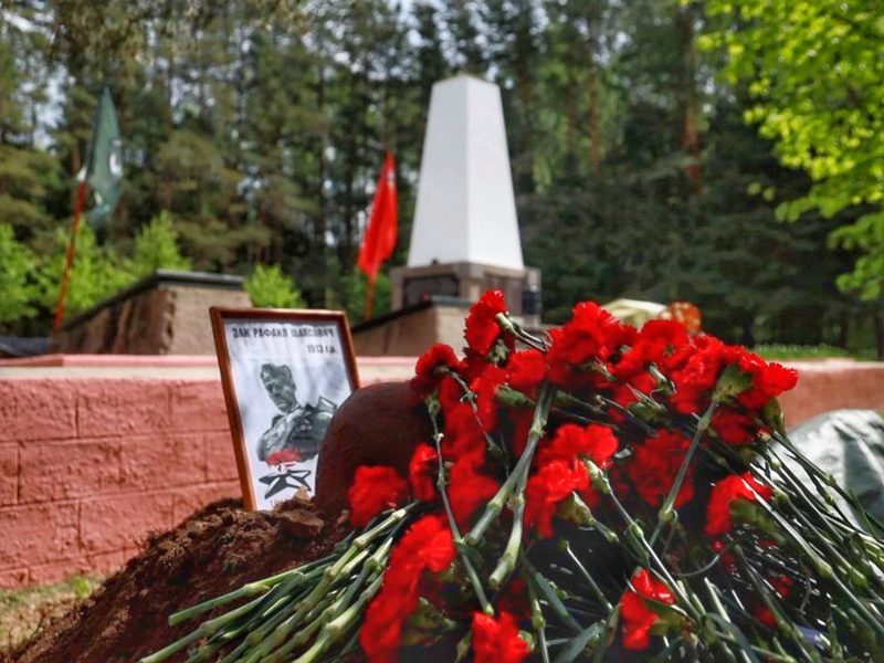 В Наро-Фоминске открыли памятник бойцам Латышской дивизии В Наро-Фоминске открыли памятник бойцам Латышской дивизии