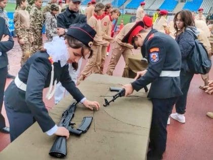 Кадеты Апрелевки заняли 25-е место в игре«Наследники Победы». © Фото: Управление по образованию Администрации Наро-Фоминского городского округа