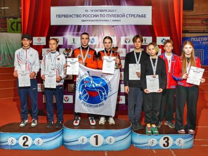 Наро-Фоминские стрелки взяли шесть медалей на первенстве России Стрелки из Наро-Фоминска завоевали 6 медалей на первенстве России. Фото: Министерство физической культуры и спорта Московской области