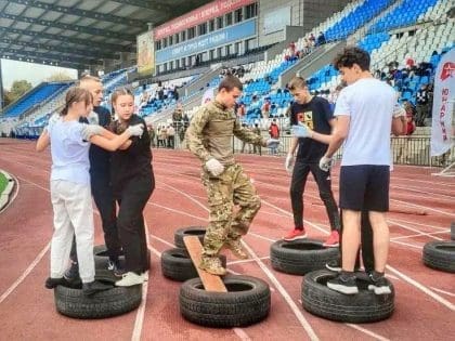 Кадеты Апрелевки заняли 25-е место в игре«Наследники Победы». © Фото: Управление по образованию Администрации Наро-Фоминского городского округа