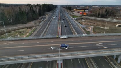 Участок трассы М-3 «Украина» в Наро-Фоминском округе