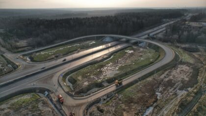 Участок трассы М-3 «Украина» в Наро-Фоминском округе