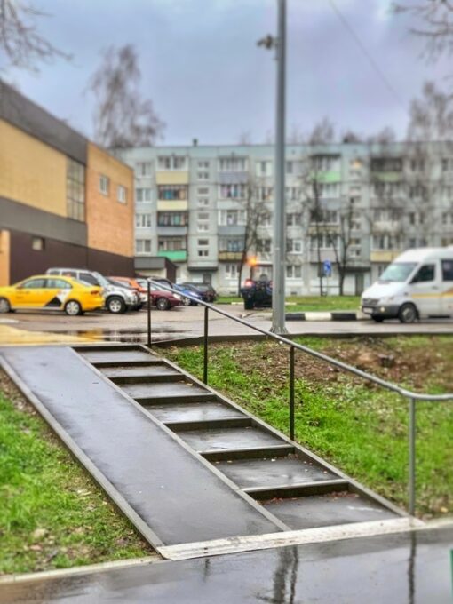 Переход к военному госпиталю в Наро-Фоминске отремонтировали