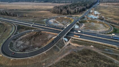 Участок трассы М-3 «Украина» в Наро-Фоминском округе