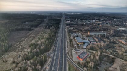 Участок трассы М-3 «Украина» в Наро-Фоминском округе