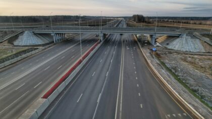 Участок трассы М-3 «Украина» в Наро-Фоминском округе