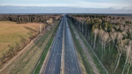 Участок трассы М-3 «Украина» в Наро-Фоминском округе