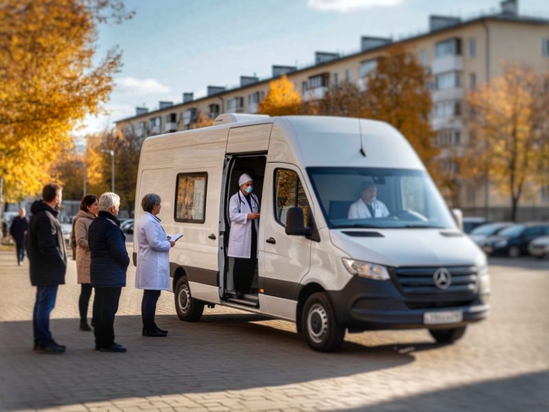 Мобильные пункты вакцинации от гриппа появятся в 4 городах округа