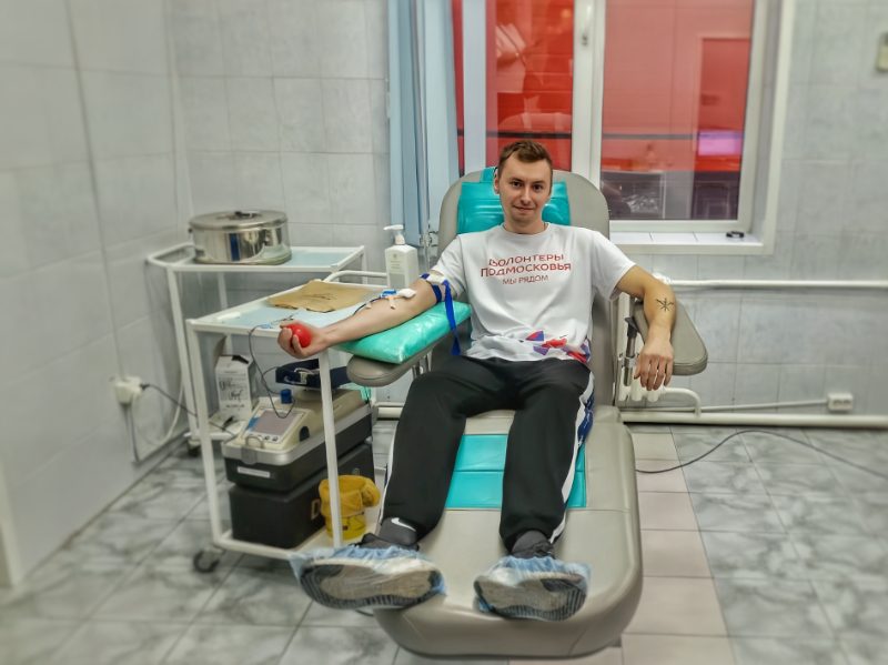 Отделение переливания крови Наро-Фоминской областной больницы. Фото: Молодежный комплексный центр