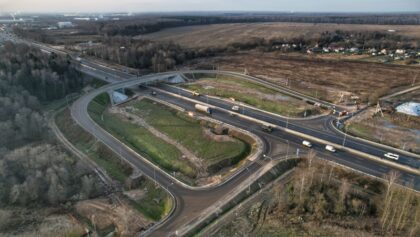 Участок трассы М-3 «Украина» в Наро-Фоминском округе