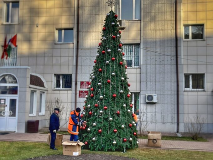 Наро-Фоминск начинает новогоднее преображение