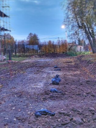 Обнаружено немецкое захоронение в Крюково Наро-Фоминского округа. Фото: Поисковый отряд «БУМЕРАНГ - ДОСААФ» Наро-Фоминск / ВКонтакте