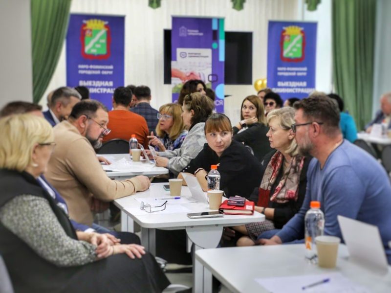 Власти взяли в работу 27 обращений от жителей Вереи