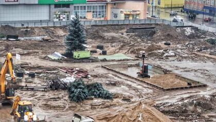 Ёлка на Молодежной площади в Наро-Фоминске