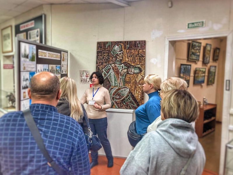 Делегация из Донецка посетила Верею. Фото: Верейский историко-краеведческий музей