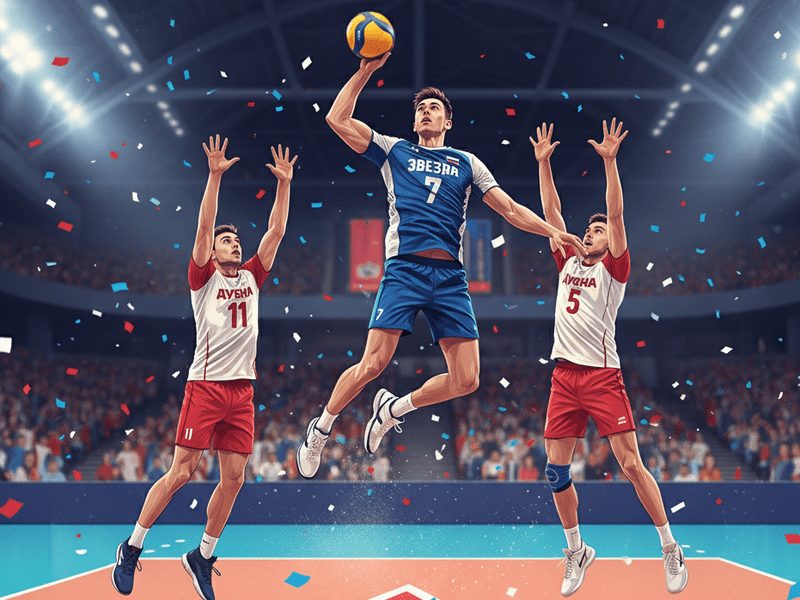 Волейбол: «Звезда» сыграет с «Дубной» 23 ноября в Наро-Фоминске