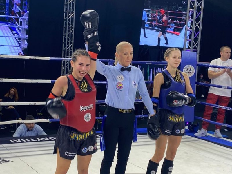 Наро-Фоминская спортсменка Николь Мутлу выиграла золото Европы по муайтай