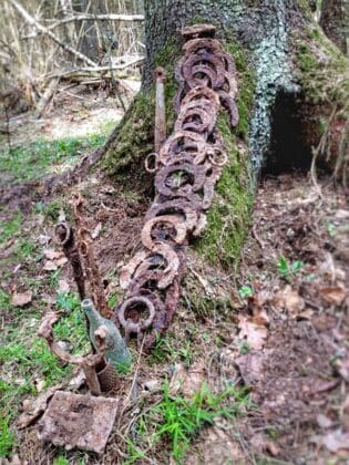 Находки поисковиков отряда «Бумеранг-ДОСААФ» из Наро-Фоминска