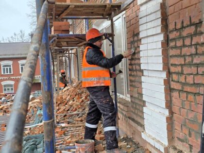 Ремонт фасада кардиологии в Наро-Фоминске: итоги 2025 года