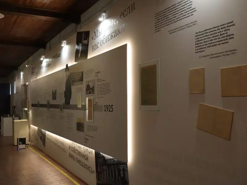 Выставка «Моё степное пенье сумело бронзой прозвенеть» на тему гибели Есенина