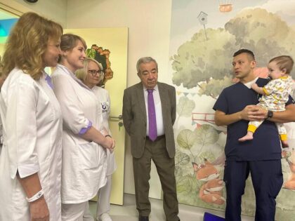 Визит академика Радзинского в Наро‑Фоминский перинатальный центр