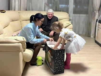 «Ёлка желаний» в Наро-Фоминске: подарки детям героев