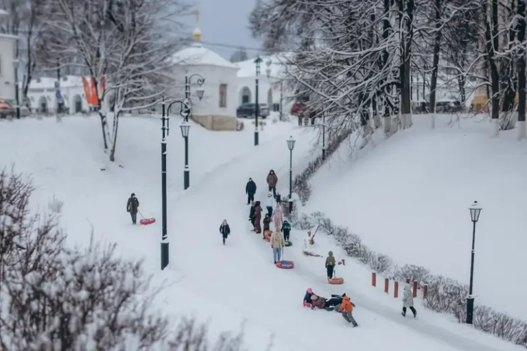 Морозы в Наро-Фоминске: -16°C и предупреждение Гидрометцентра. На фото Верея