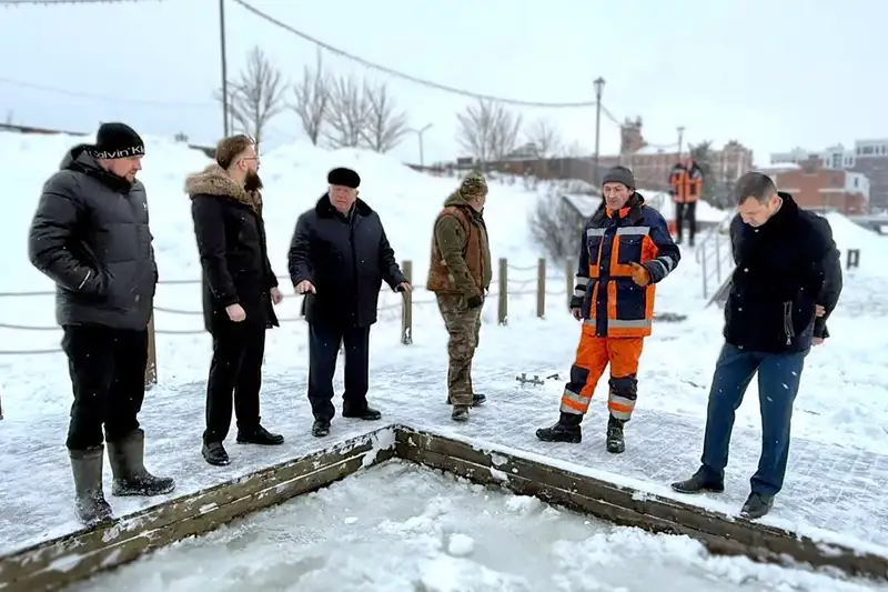 Новая крещенская купель появится у «Воскресенского пассажа» в Наро-Фоминске