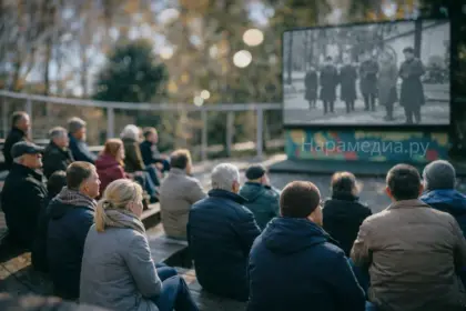 Советская классика под открытым небом: в парке Победы стартуют мартовские кинопоказы
