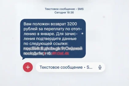 Мошенники рассылают SMS о возврате денег за отопление