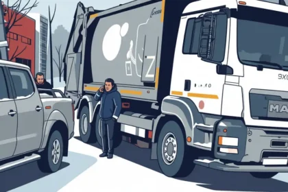 ДТП с мусоровозом парализовало движение в Наро-Фоминске