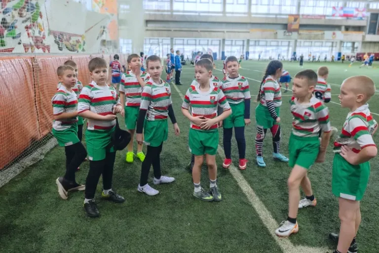 Команда по регби ЦСШ №1 Наро-Фоминск на турнире в Москве