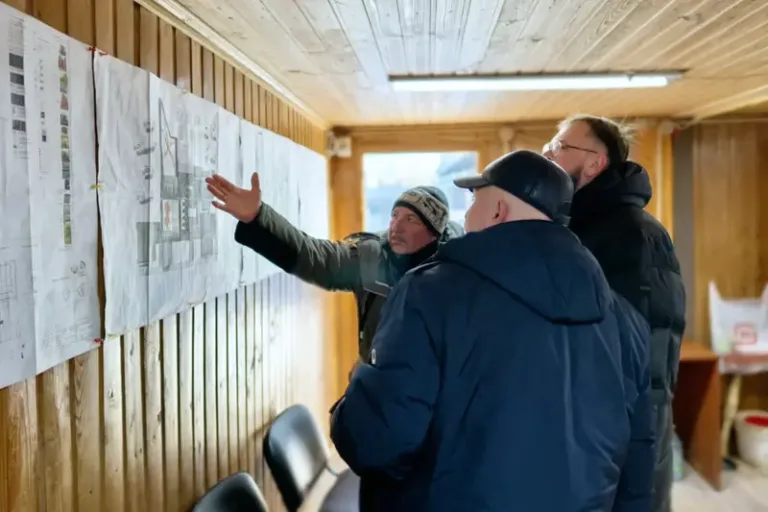 Реконструкция фонтана на Молодёжной площади в Наро-Фоминске зимой 2026 года