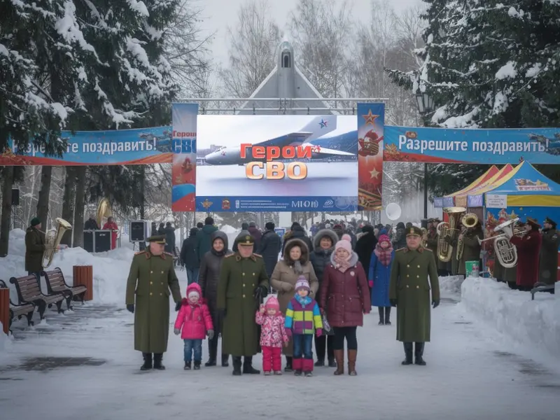 23 февраля в парке Победы Наро-Фоминска