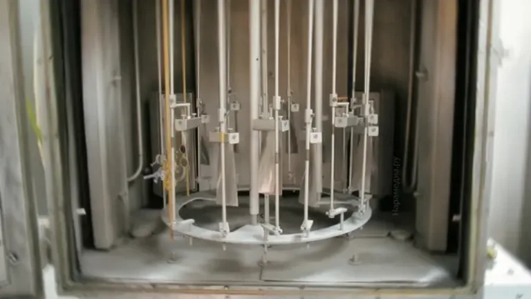 Лопатка компрессора авиадвигателя с нанокомпозитным покрытием, НФМЗ Наро-Фоминск, установка УНИП-900МС