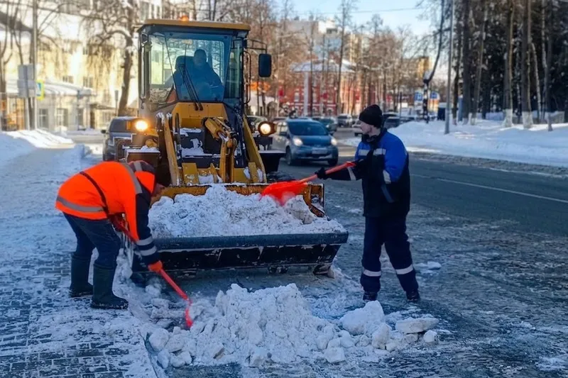 Уборка снега в Наро-Фоминске: вывезли 55 тыс. кубометров