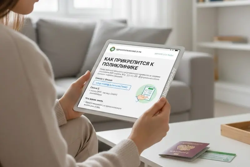Как прикрепиться к поликлинике в Наро-Фоминске