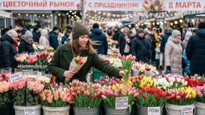 Цветы к 8 Марта подорожают вдвое: в Госдуме требуют ввести потолок наценок