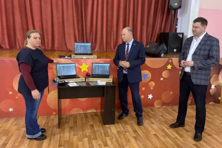 Новое оборудование для ДК в Архангельском и Волченках