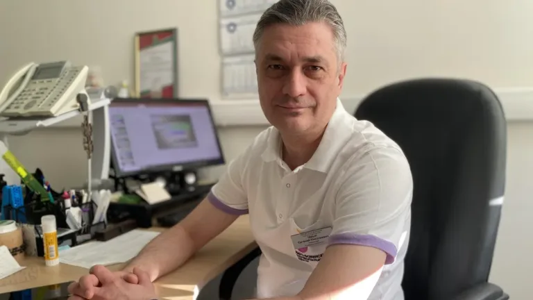 Заведующий гинекологическим отделением Наро-Фоминского перинатального центра Евгений Чмыр